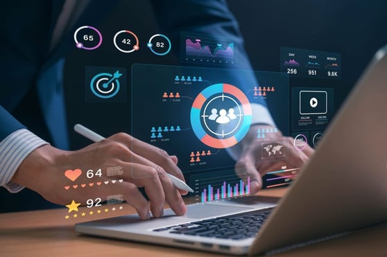 Digital marketing strategy and customer target analysis.