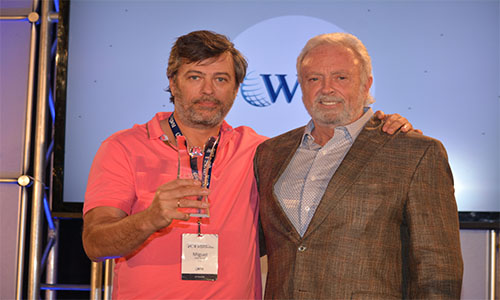 In the picture: Miguel Valle-Inclan (Q4 2017) and Mark Dobson (Co-Founder of WSI)