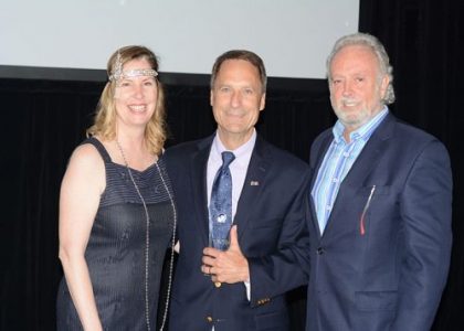 In the picture from left to right: Valerie Brown-Dufour, Neil Lappe (WSI Digital Marketing Consultant, USA/Canada – 2018) and Mark Dobson